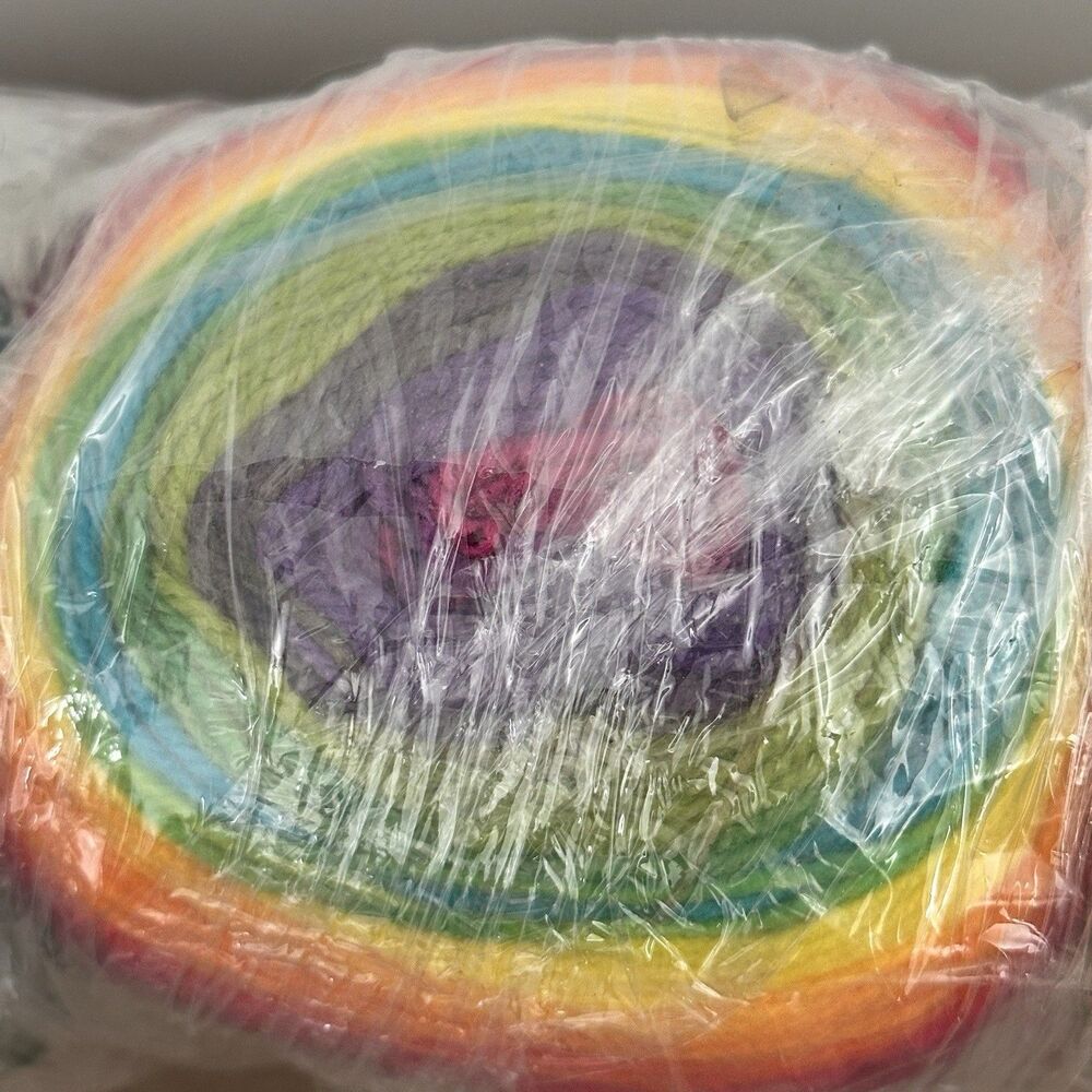 6 Pack Lion Brand Yarn Cakes Mandala Gnome 5.3oz 150g 590yd Each Same Dye Lot - Picture 4 of 8